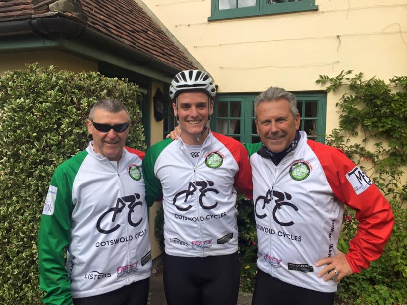 Kent cricketers raise thousands of pounds in PCA Big Bike Ride