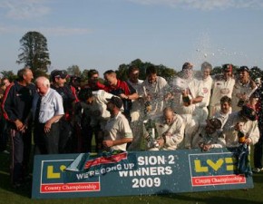 Celebrations begin as Kent clinch Division 2 championship crown