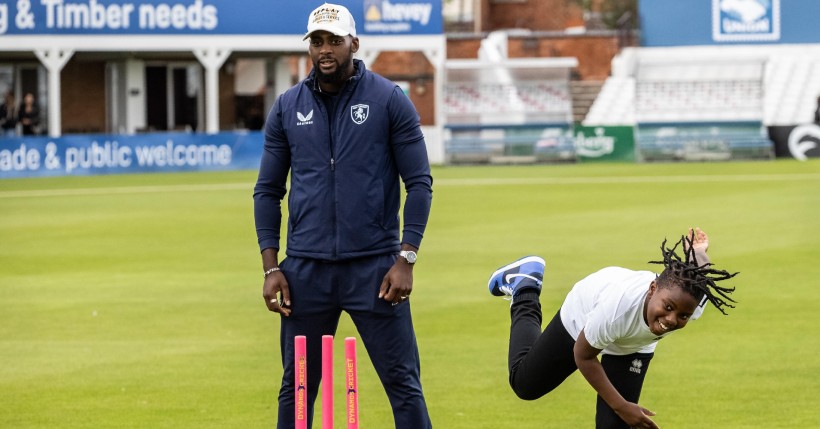 Kent Cricket delivers coaching sessions at first African-Caribbean Festival