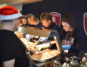 Porchlight named as Charity Partner for 2023 as Club hosts Christmas Lunch