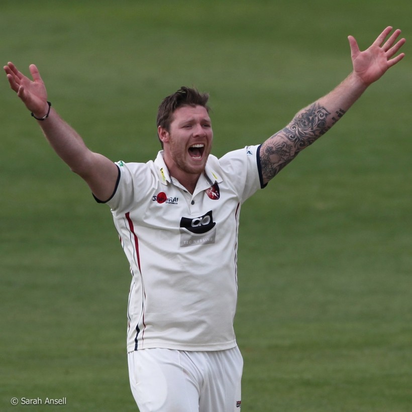Coles grabs six-wicket haul as Kent fight back