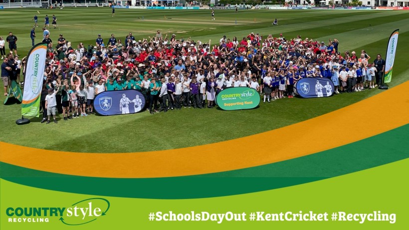 A Great Day Out with Countrystyle Recycling and Kent Cricket