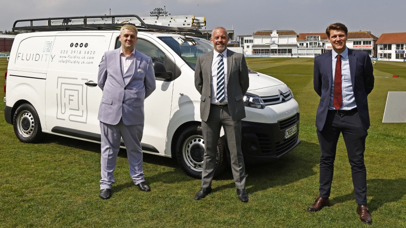 Fluidity extends its partnership with Kent Cricket