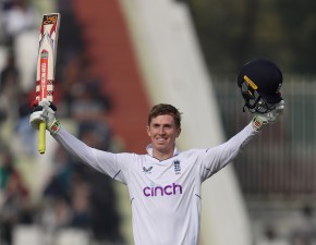 Crawley scores England’s fastest Test hundred as an opener