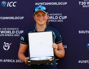 Scrivens named Player of the Tournament at U19 T20 World Cup