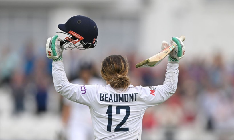 Tammy Beaumont makes history with Women’s Test double hundred