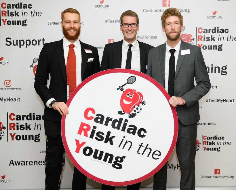 Thomas and Haggett named as official Ambassadors for Cardiac Risk In The Young