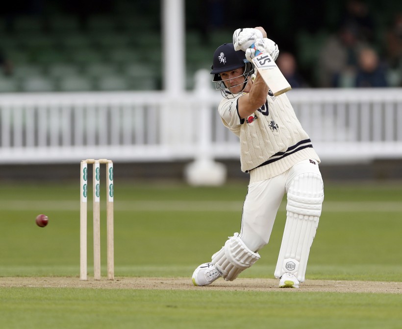 Denly leads Kent to strong postion