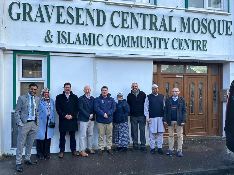 Club visits Central Mosque in Gravesend