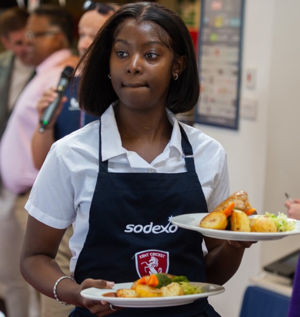 Kent Cricket continues its winning partnership with Sodexo Live!
