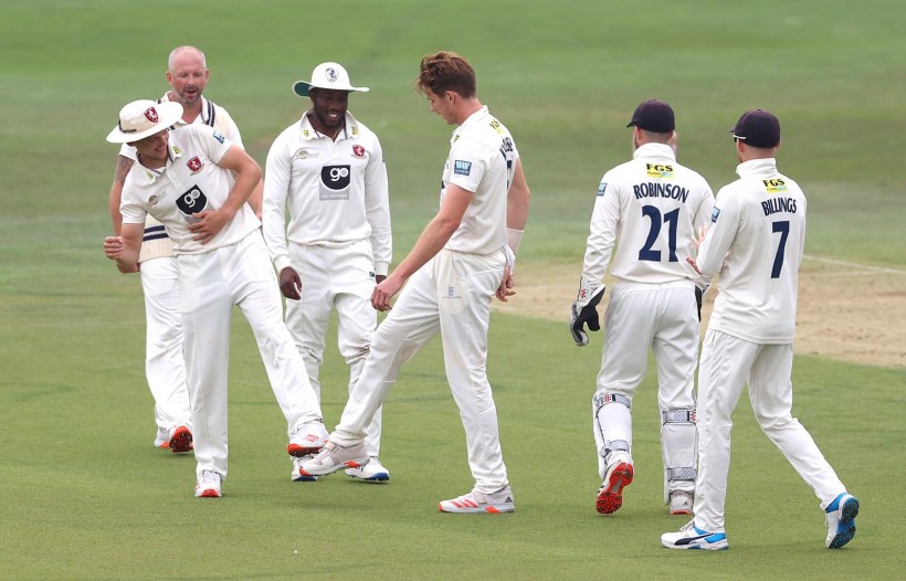 Five wickets taken on weather-affected Day Two