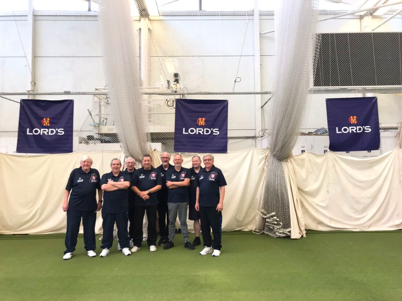 Kent Walking Cricketers represent the county at Lord’s