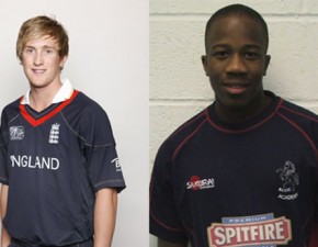 Two Kent players feature as England U19 draw series