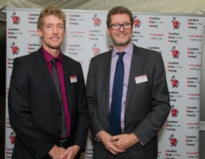 Calum Haggett attends CRY charity launch at Westminster