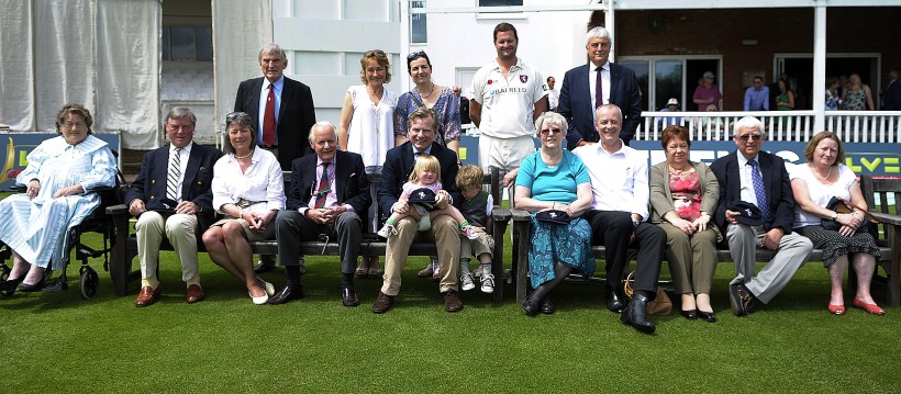 Four former Kent players honoured in special presentation