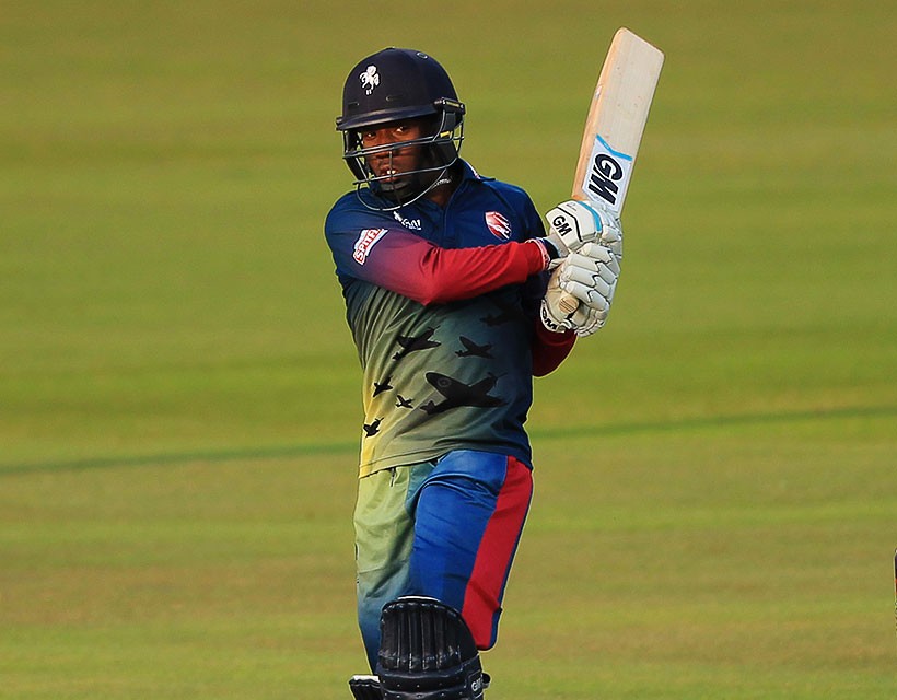 Daniel Bell-Drummond top-scores for England Lions