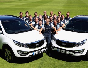 England Women’s Kia Motors sponsorship nominated for award