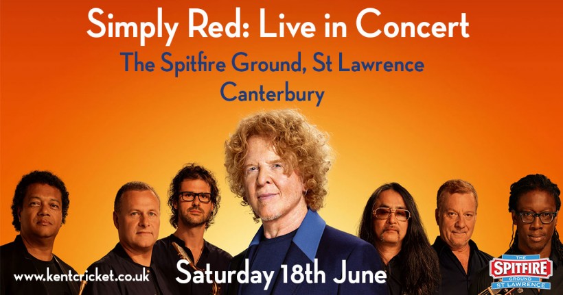 FAQ: Simply Red at The Spitfire Ground, Saturday 18 June