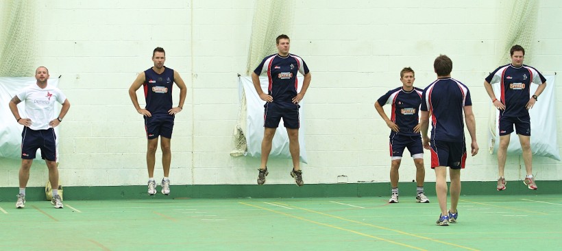 Players report for pre season fitness testing