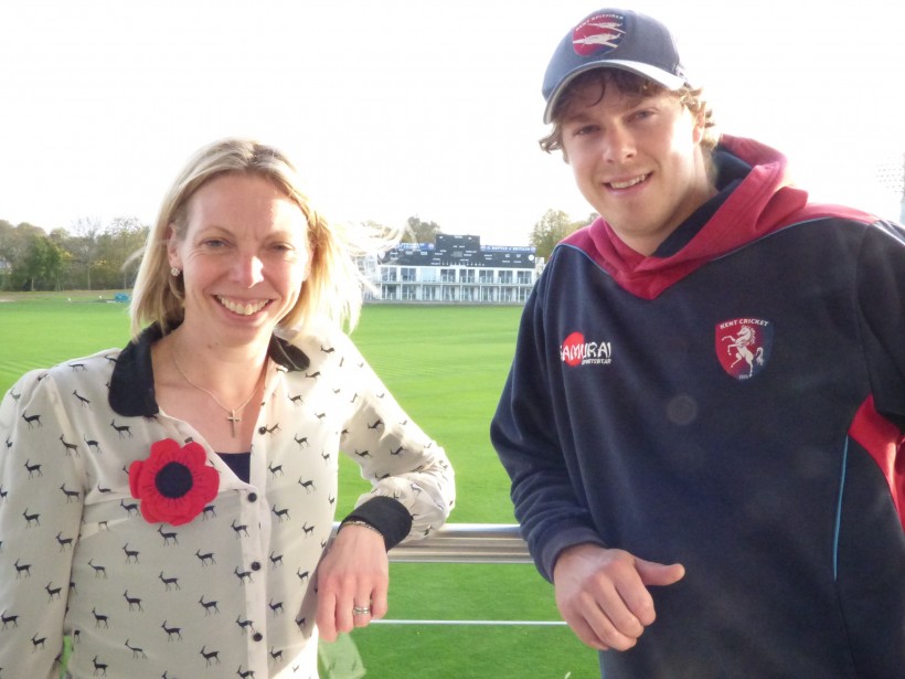 Sam Northeast becomes ambassador of Kent Cricket Development Trust