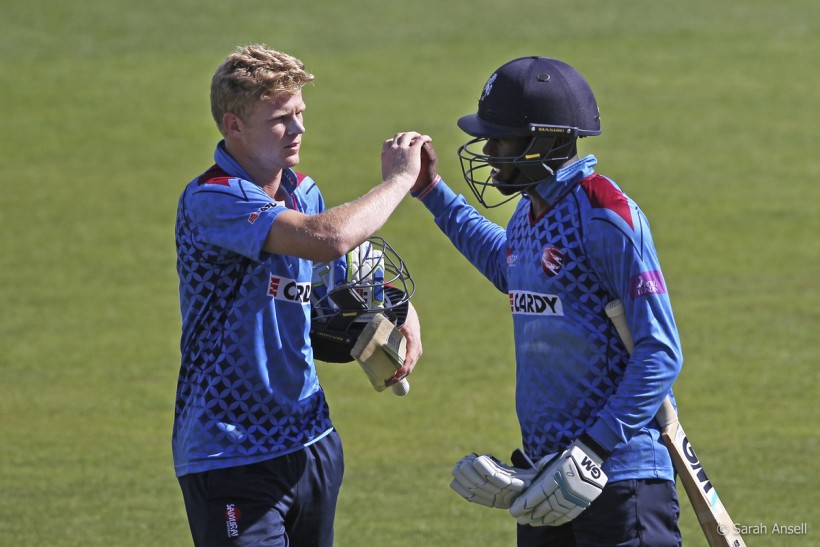Sam Billings hits 89 for England Lions