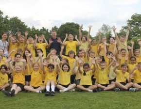 Kent cricketers visit schools ahead of Tunbridge Wells Cricket Festival