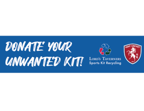 Youth Equipment & Clothing needed for Lords Taverners’ Kit Recycling Scheme
