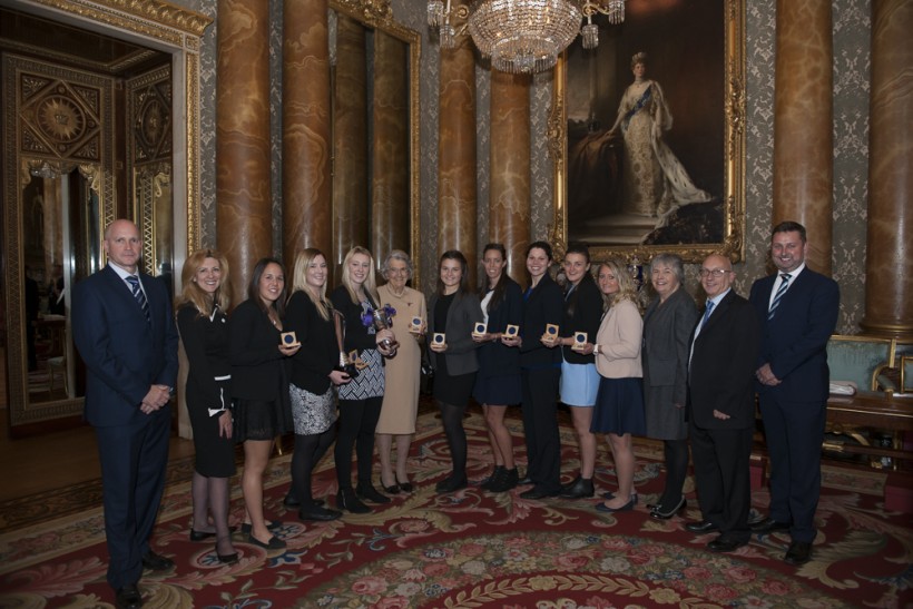 Kent receive Lady Taverners Trophy from Duke of Edinburgh at Buckingham Palace