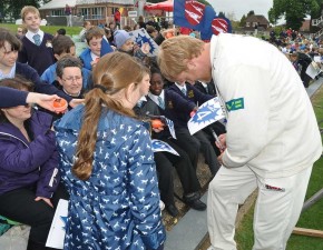 A thousand children enjoy Schools’ Day at the Spitfire Ground, St Lawrence