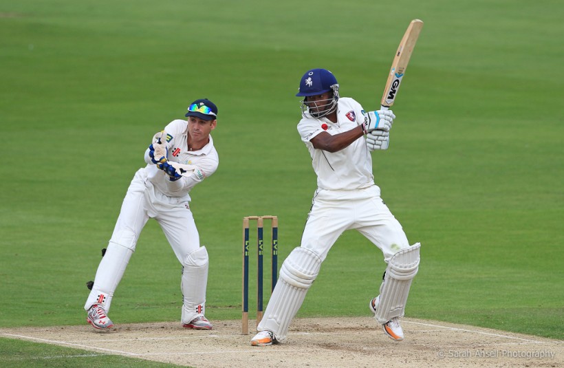 Bell-Drummond leads fightback on day 2 against Glamorgan