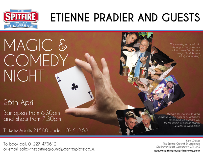 Etienne Pradier: Magic & Comedy Night