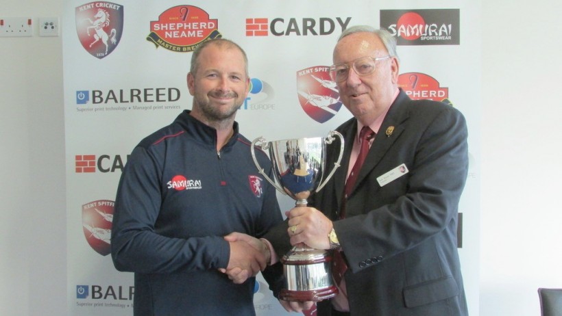 Stevens claims top honours at Kent Cricket’s End of Season Awards