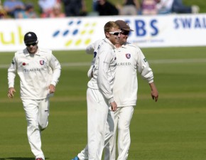 Riley takes five but Glamorgan in control