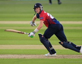 Sam Billings hits 50 and Adam Riley takes wicket in England Lions draw