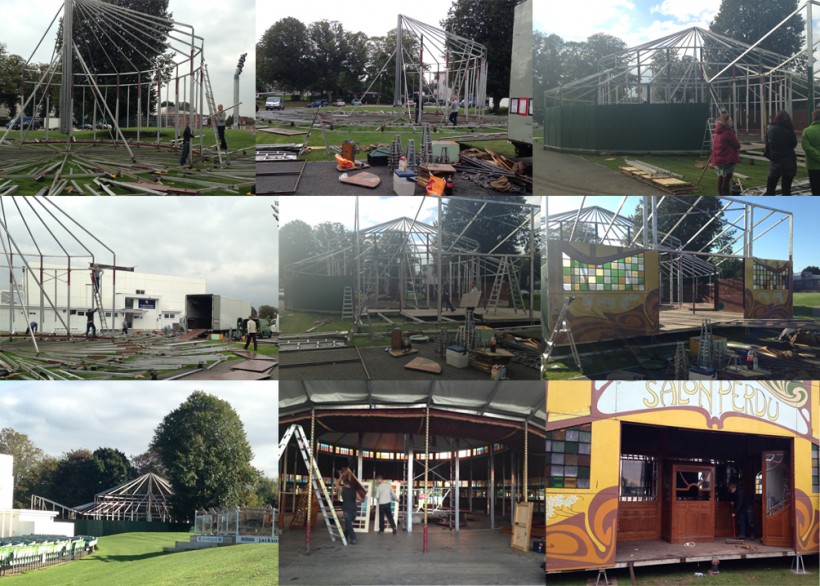 Canterbury Festival Spiegeltent returns to The Spitfire Ground, St Lawrence in 2014
