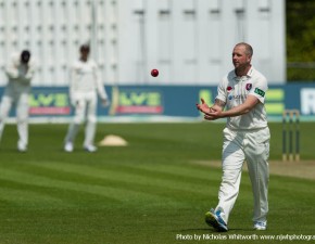 Stevens takes his 200th first-class wicket on day two