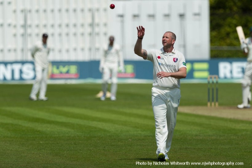 Day Three Match Report: Fell and weather frustrate Kent at New Road